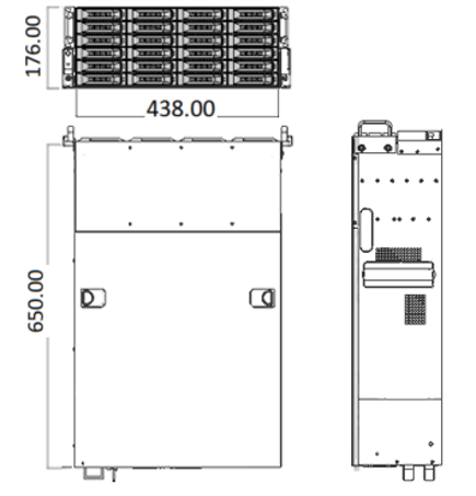 4U24Bay 标准存储机箱